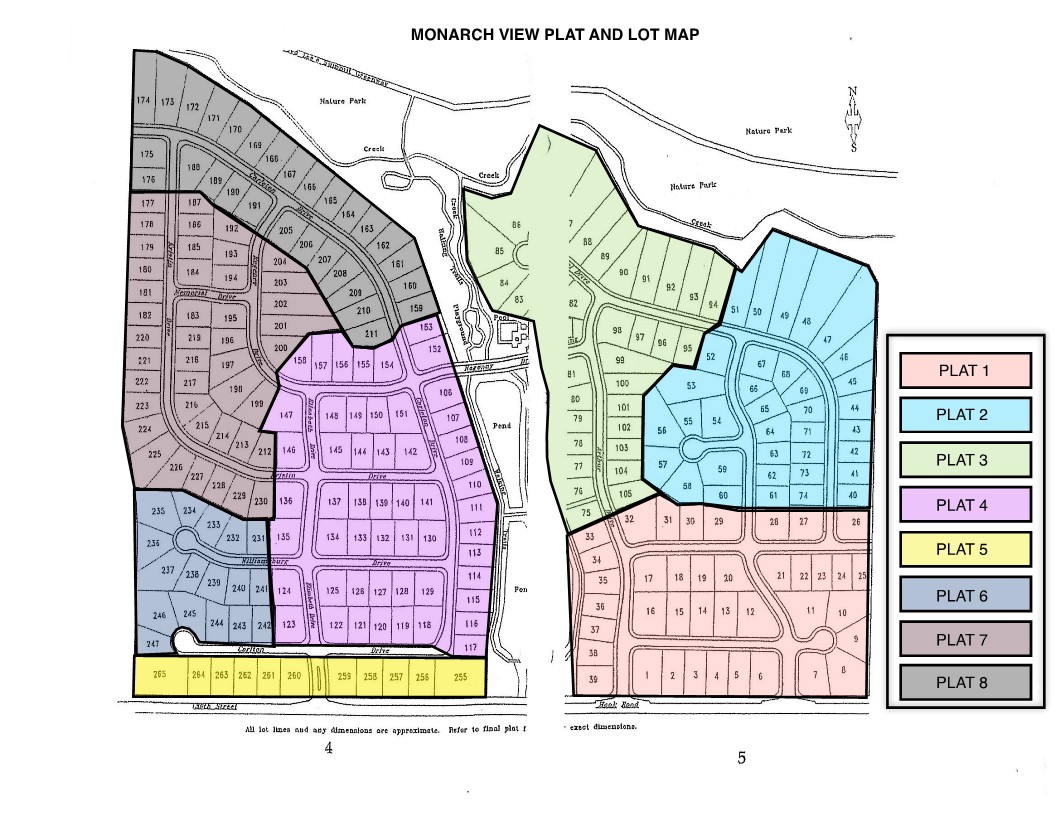 Plant and Lot Map